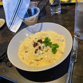 Ginos at the Point - Pear ravioli and a sidecar - Steakhouses Near Me - Tacoma, Washington