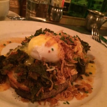 Freemans - Kale poached eggs deliciousness - Breakfast & Brunch Near Me - New York, New York