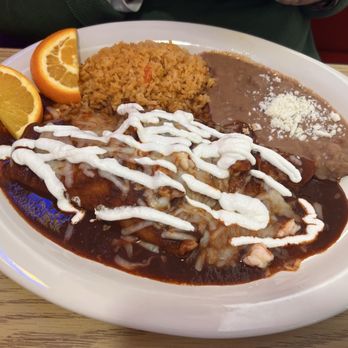 Mariscos Ensenada - Shrimp enchiladas lunch special - Seafood Near Me - Midvale, Utah