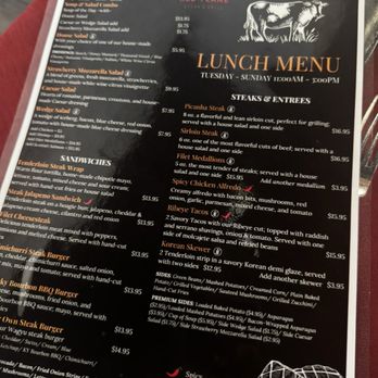 Red Flame Steak & Grill - Menu - Steakhouses Near Me - Katy, Texas