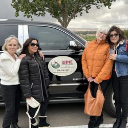 Wine Adventures Boise Wine Tours - Happy ladies at Kerry Hill Winery