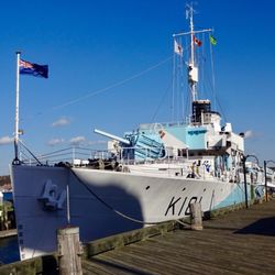 HMCS Sackville - HMCS Sackville, on the Halifax waterfront, is the sole remaining Flower-Class Corvette.