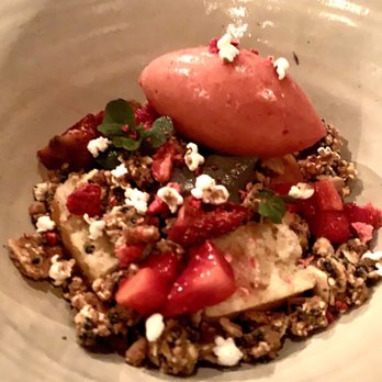 Boka - Toasted Almond Financier - New American Near Me - Chicago, Illinois