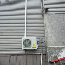 Golden Mechanical - Full mini split install, electrical, drain, surge protector, etc!