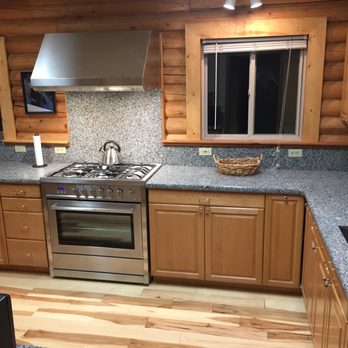 Tenrik Builders - Granite counters and stainless steel appliances Dan installed. - General Contractors Near Me