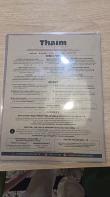Menu photo 6 Thaim Pasadena, CA Menu photo 6 Thaim Pasadena, CA