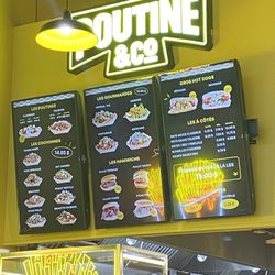 Poutine & Co - Menu