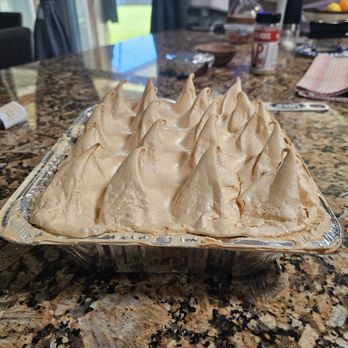 Babe's Chicken Dinner House - Banana pudding with meringue topping - Comfort Food Near Me - North Richland Hills, Texas Babe's Chicken Dinner House - Banana pudding with meringue topping - Comfort Food Near Me - North Richland Hills, Texas