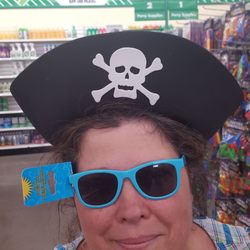 Dollar Tree - Pirate visiting dollar tree.