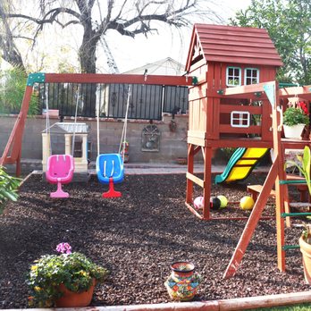 De Haro Childcare - Secure exterior play area - Child Care & Day Care Near Me - San Bernardino, California De Haro Childcare - Secure exterior play area - Child Care & Day Care Near Me - San Bernardino, California