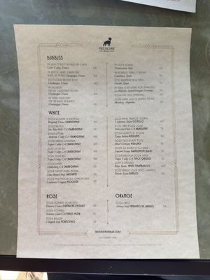 Menu photo 6 Frenchie Wine Bar San Francisco, CA Menu photo 6 Frenchie Wine Bar San Francisco, CA