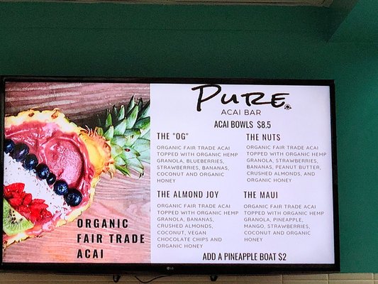 Menu photo 1 Just Poké Factoria Bellevue, WA