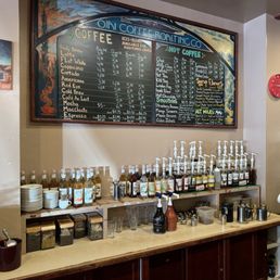 Coffee menu Coffee menu
