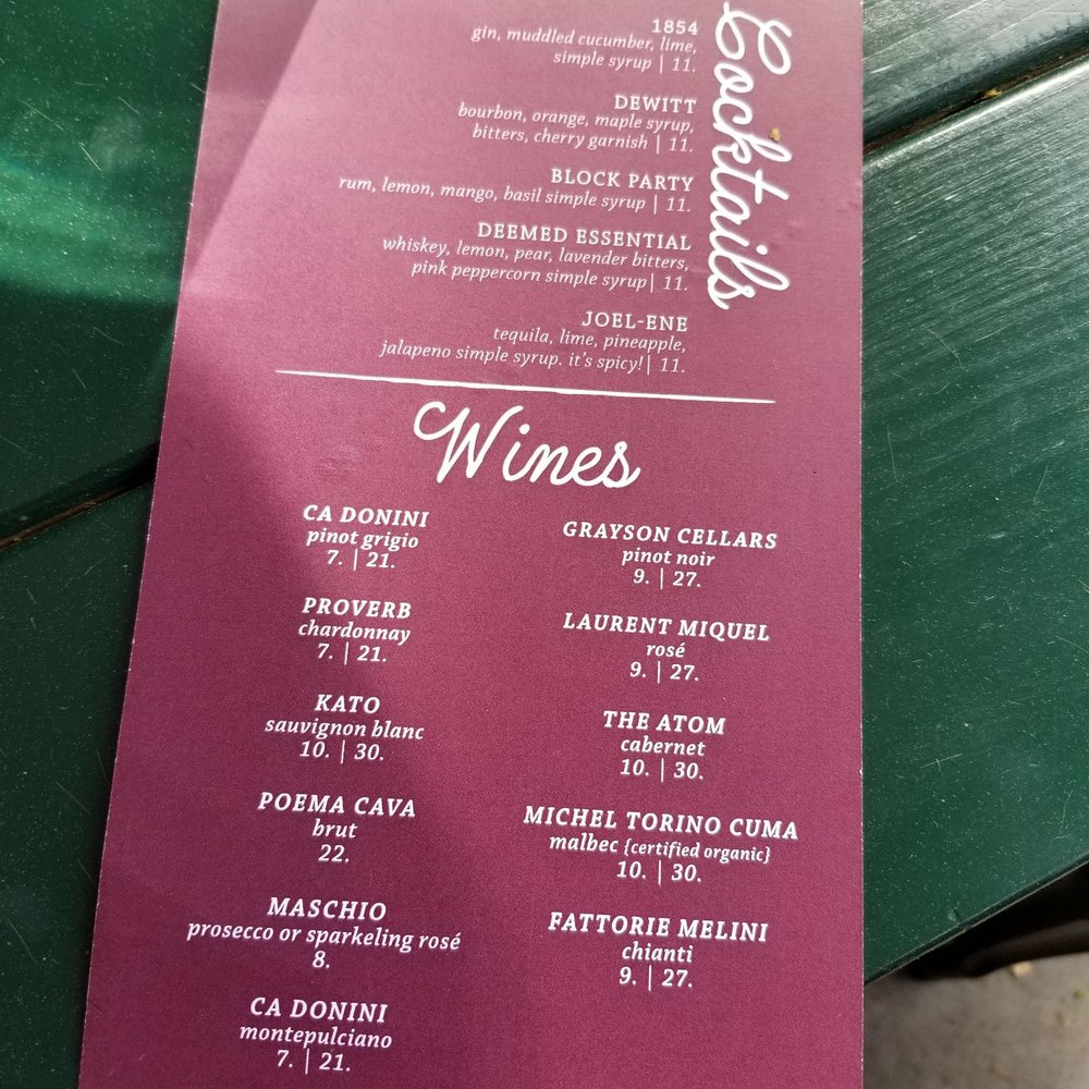 Dove + Deer - Current wine offering May 2021 - Cocktail Bars Near Me - Albany, New York Dove + Deer - Current wine offering May 2021 - Cocktail Bars Near Me - Albany, New York