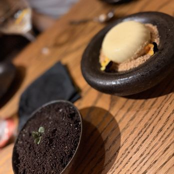 Yamashiro Miami - Guava cheesecake and dirt cup - Asian Fusion Near Me - Miami, Florida Yamashiro Miami - Guava cheesecake and dirt cup - Asian Fusion Near Me - Miami, Florida
