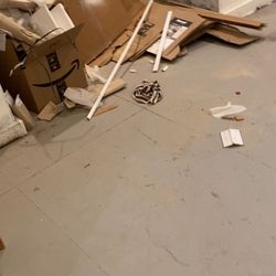 TK Construction Services - Left a mess for us to clean up.