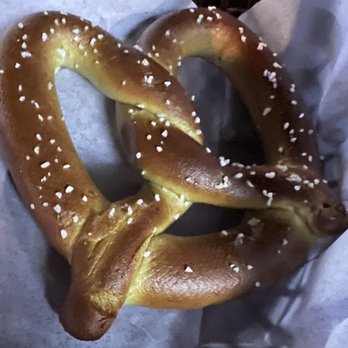 Moon's Tavern - a pretzel with sesame seeds - Pubs Near Me - Boca Raton, Florida