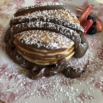 Little Hen - Nutella buttermilk pancakes - Breakfast & Brunch Near Me - Weston, Florida