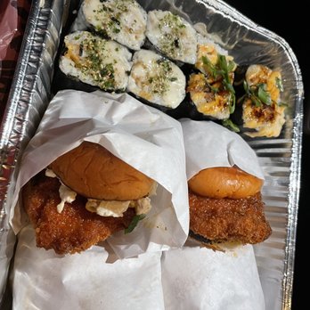Shootz - 4 Pieces Pack Hot Kimchi Butter Katsu Chicken Sandwiches - Hawaiian Near Me - Stanton, California Shootz - 4 Pieces Pack Hot Kimchi Butter Katsu Chicken Sandwiches - Hawaiian Near Me - Stanton, California