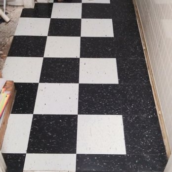 Helping Hands - Going old school with some vinyl tile repair. It was fun matching up designs. - Landscaping Near Me Helping Hands - Going old school with some vinyl tile repair. It was fun matching up designs. - Landscaping Near Me