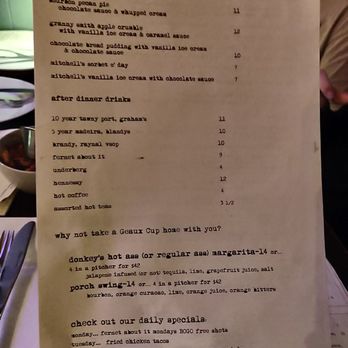 The Front Porch - Menu 11.23.24 - Southern Near Me - San Francisco, California The Front Porch - Menu 11.23.24 - Southern Near Me - San Francisco, California