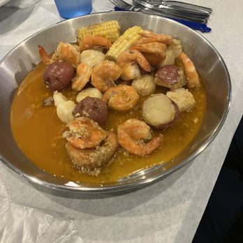 Storming Crab - Homestead - 1/2 lb shrimp and scallop in old bay and garlic - Seafood Near Me - Homestead, Pennsylvania Storming Crab - Homestead - 1/2 lb shrimp and scallop in old bay and garlic - Seafood Near Me - Homestead, Pennsylvania