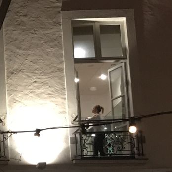 Amazing view of dancers from the courtyard