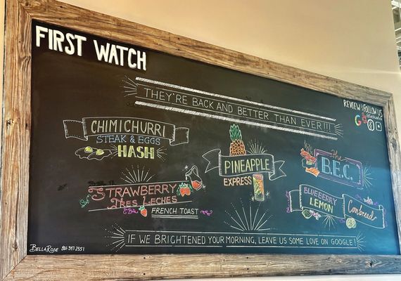 Menu photo 5 First Watch Pleasant Grove, UT