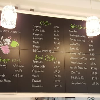 Caffe Chino - Drinks and drinks galore! - Coffee & Tea Near Me - Birmingham, XWM