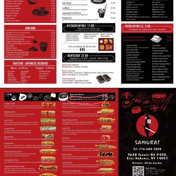 Samurai Buffalo - Sushi Bars Near Me - East Amherst, New York