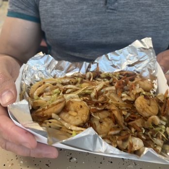 Kusina - Pancit with shrimp - Filipino Near Me - Jacksonville, Florida
