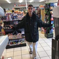 Turkey Hill - You get greeted with hugs.. look at this fine young man working hard, making a living, supporting himself. That's the atmosphere they offer