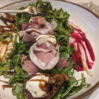 The Bloom Lounge - The fig salad is good with the goat cheese. - Breakfast & Brunch Near Me - Plano, Texas