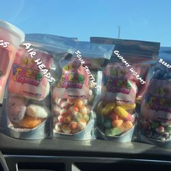 Freeze and Squeeze - This is all the candy we got! Worth every $60 dollars