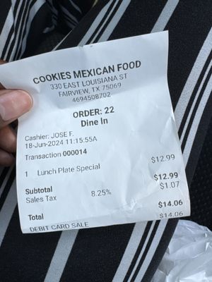 Cookie's Mexican Food by null