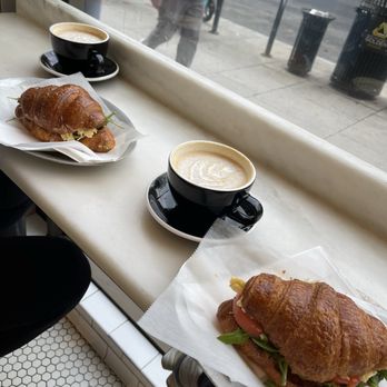 Tatte Bakery & Cafe | Dupont Circle - Croissant sandwich and house lattes - Cafes Near Me - Washington, DC, District of Columbia