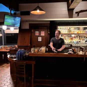 Nick's Cove - The bartender - Seafood Near Me - Marshall, California