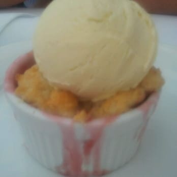 Perry's Restaurant - Rhubarb ginger cobbler with vanilla icecream. - Sushi Bars Near Me - Washington, DC, District of Columbia Perry's Restaurant - Rhubarb ginger cobbler with vanilla icecream. - Sushi Bars Near Me - Washington, DC, District of Columbia