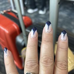 Fan Nails & Spa - Manicure for art deco black tie event
