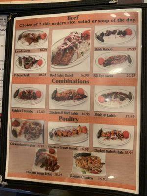 Menu photo 8 Knight Restaurant Burbank, CA