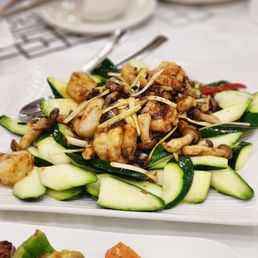 a plate of food on a table a plate of food on a table