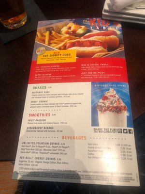 Menu photo 5 Main Event Gilbert Gilbert, AZ