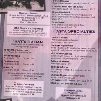 Canal View Cafe - Menu - American Near Me - Sylvan Beach, New York