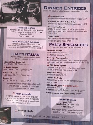 Menu photo 2 Canal View Cafe Sylvan Beach, NY