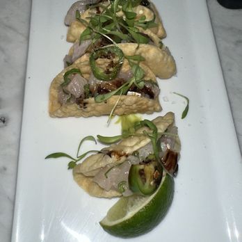 Laurel Hardware - Hamachi tacos - New American Near Me - West Hollywood, California