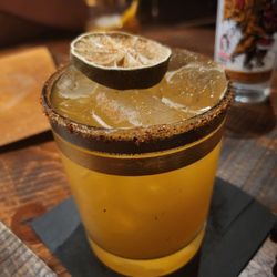 The Oleander Club - Mango jalapeño marg