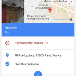 Le Rhubarb