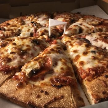 Westside Pizza - Pan pizza. Mushrooms, pepperoni, and garlic. - Pizza Near Me - Bellingham, Washington