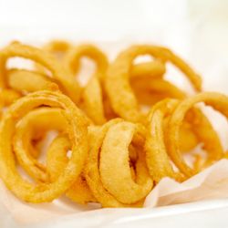 Dairy Sweet - Our famous hand-battered onion rings, made fresh and fried to golden perfection.