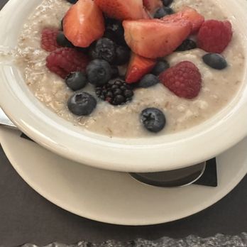 The Daily Paper On Main - Oatmeal with Berries - Breakfast & Brunch Near Me - Hyannis, Massachusetts The Daily Paper On Main - Oatmeal with Berries - Breakfast & Brunch Near Me - Hyannis, Massachusetts